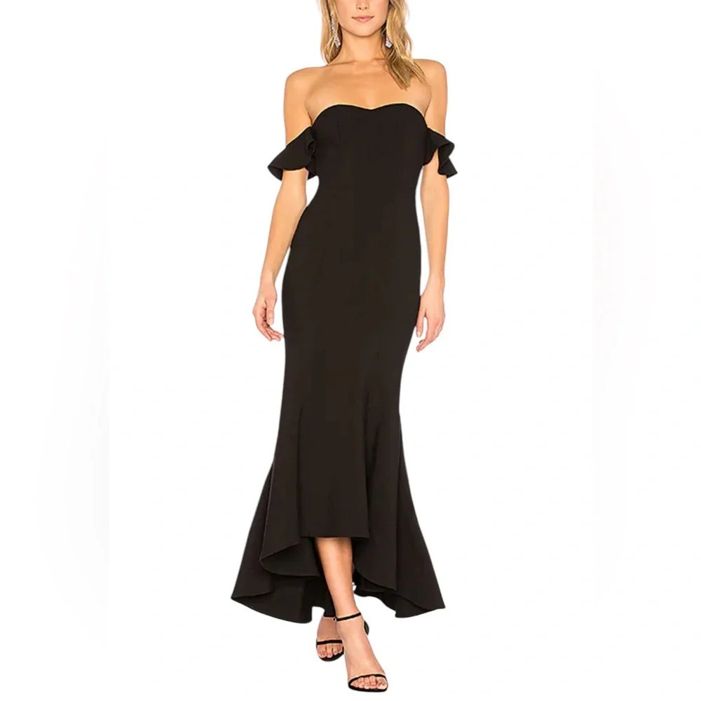 Likely Sunset Gown in Black
